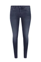 kavbojke pixie | skinny fit Pepe Jeans London 	temno modra	